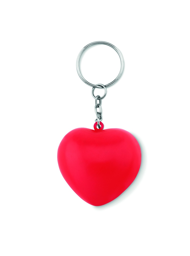 [MO9210-05] Portachiavi con cuore in pu