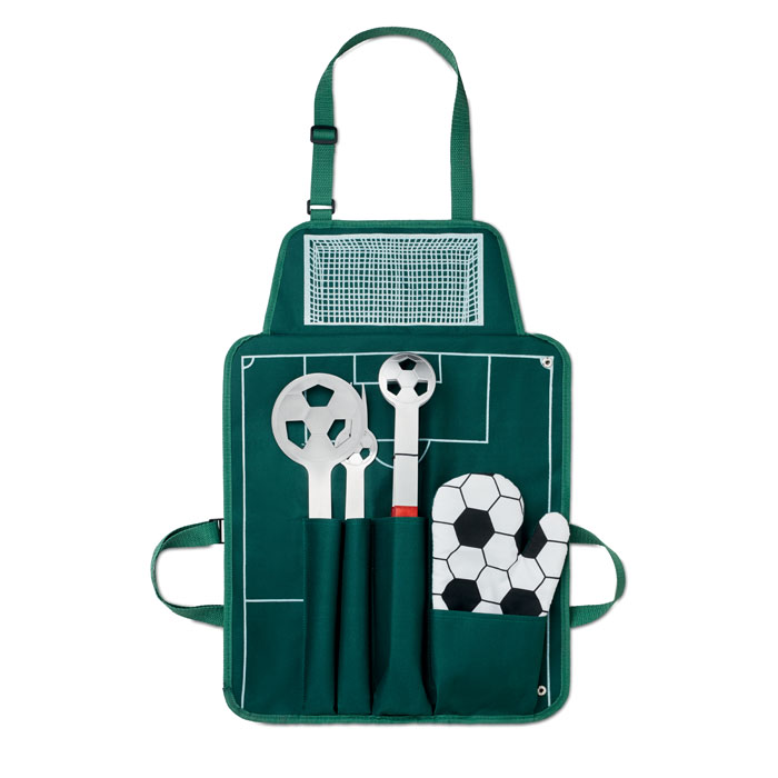 [MO9223-09] Set per barbecue a tema calcistico
