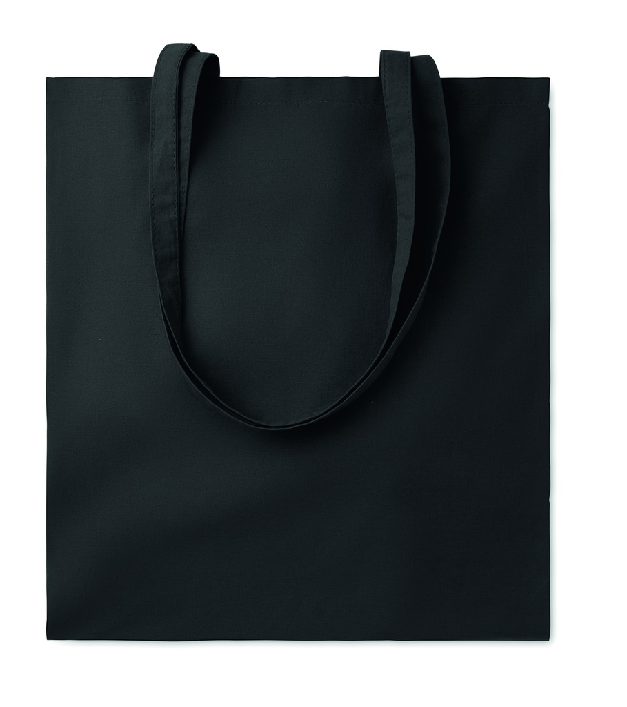 [MO9268-03] Borsa per la spesa in cotone da 140 gr / m² (Nero)