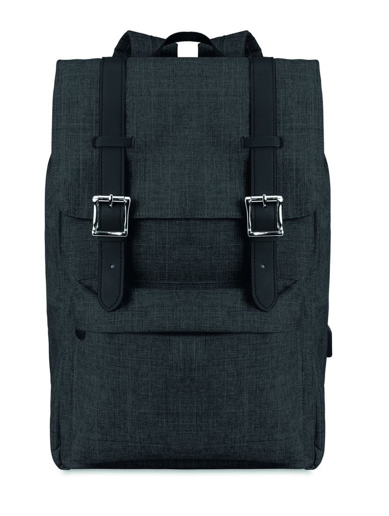 [MO9439-03] Zaino in poliestere 600d (Nero)