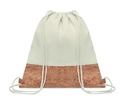 Sacchetto con coulisse in cotone da 160 gr / m²
