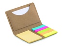 Portacarte con set per appunti