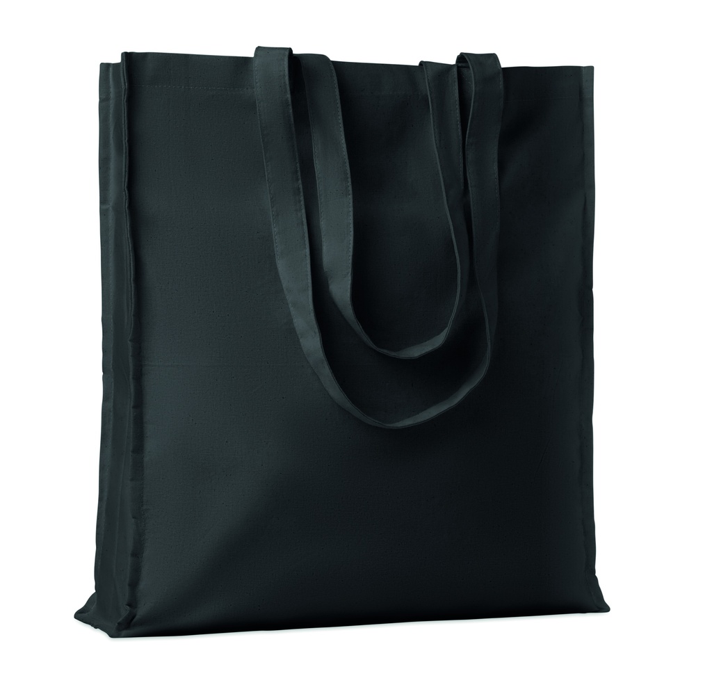 [MO9596-03] Borsa per la spesa in cotone da 140 gr / m² (Nero)