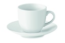 Tazzina da caffè espresso con piattino da 80 ml