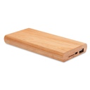 Power bank da 4000 mah in bambù