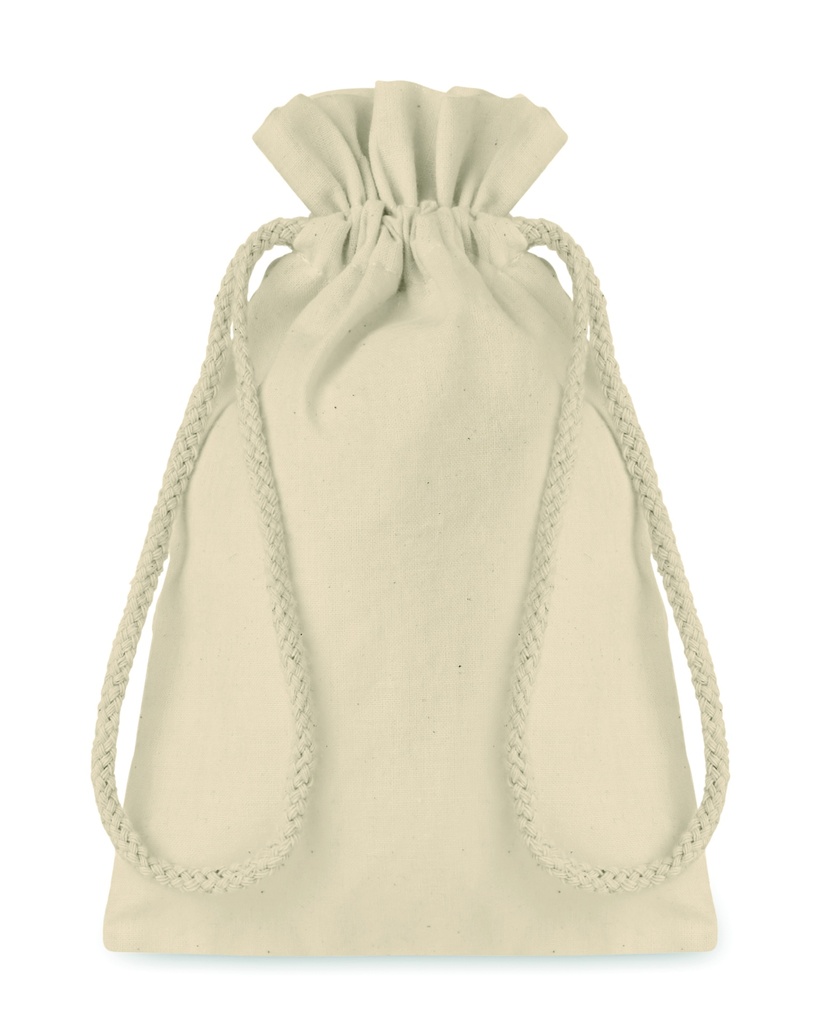 [MO9728-13] Piccola borsa in cotone con coulisse