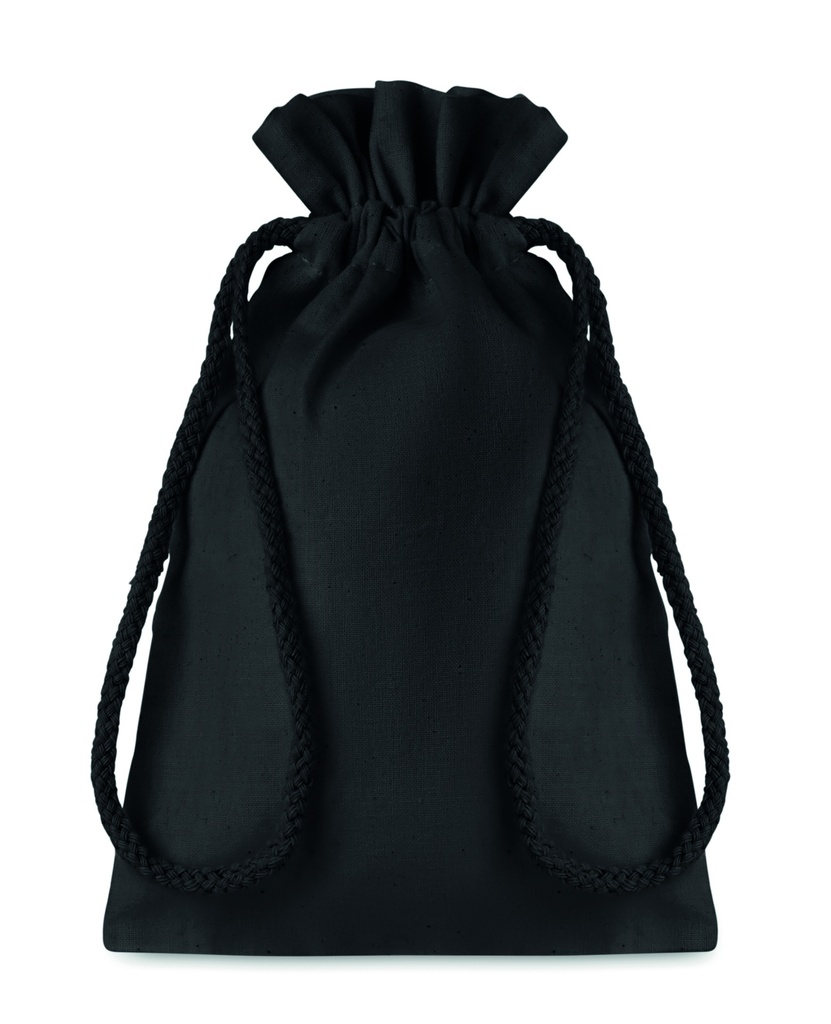 Piccola borsa in cotone con coulisse