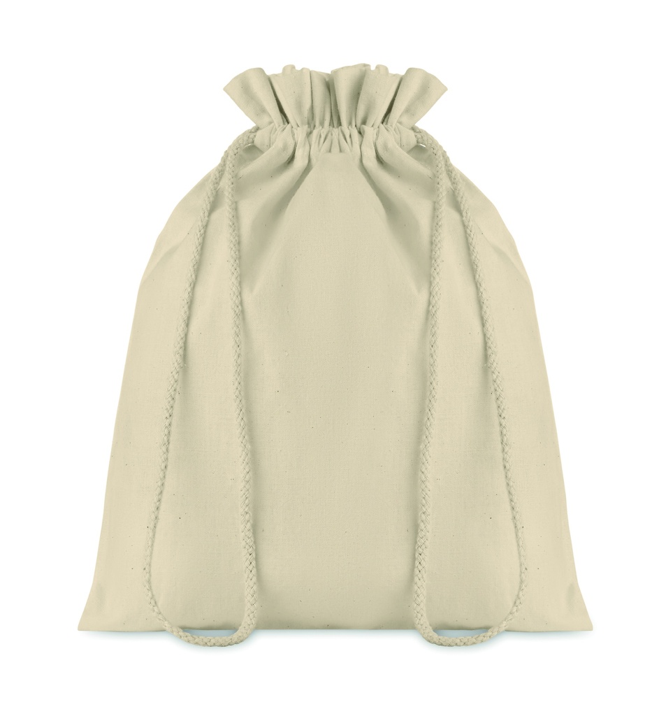 [MO9730-13] Borsa media in cotone con coulisse