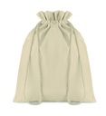 Borsa media in cotone con coulisse
