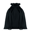 Borsa media in cotone con coulisse