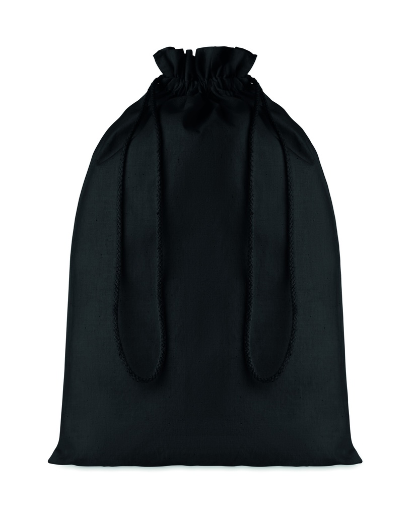 Borsa grande in cotone con coulisse