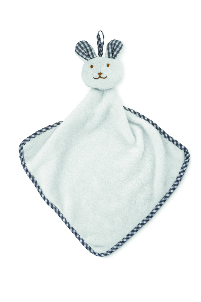 [MO9777-06] Asciugamano per neonati con motivo a coniglietto di peluche