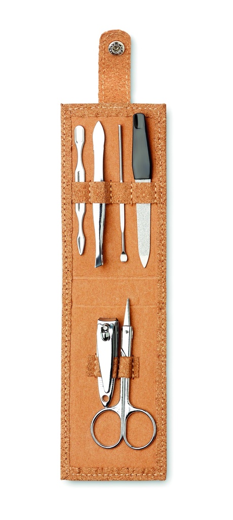 [MO9798-13] Set manicure in sughero da 6 pezzi