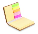 Blocco di post-IT in sughero