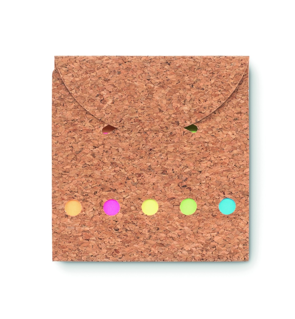[MO9858-13] Blocco di post-IT in sughero
