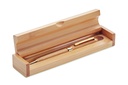 Penna a sfera bamboo twist in scatola