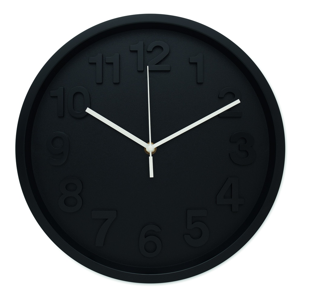 [MO2851-03] Orologio da parete (Nero)