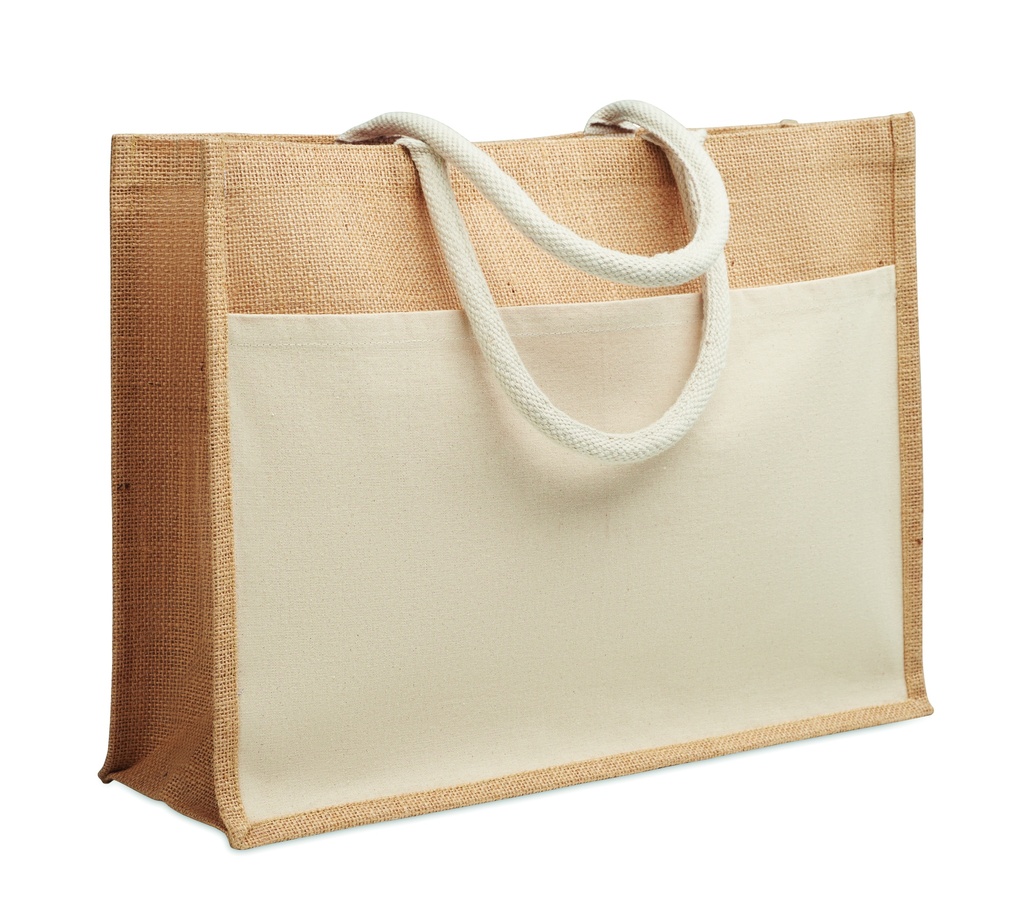 [MO2858-13] Borsa da spiaggia in juta