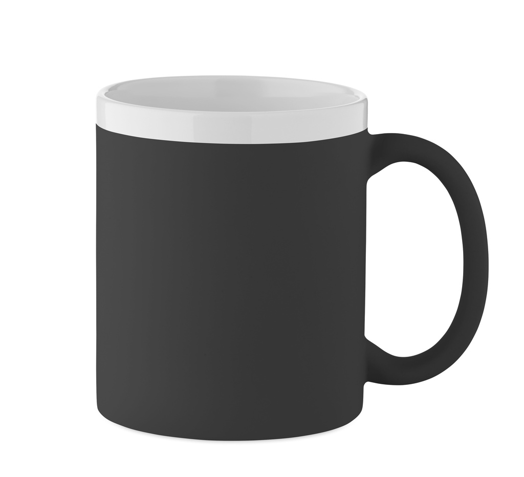 [MO2890-03] Tazza in ceramica da 300 ml per laser (Nero)