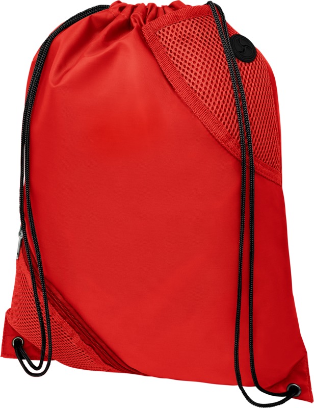 Zainetto con doppia tasca (Rosso)