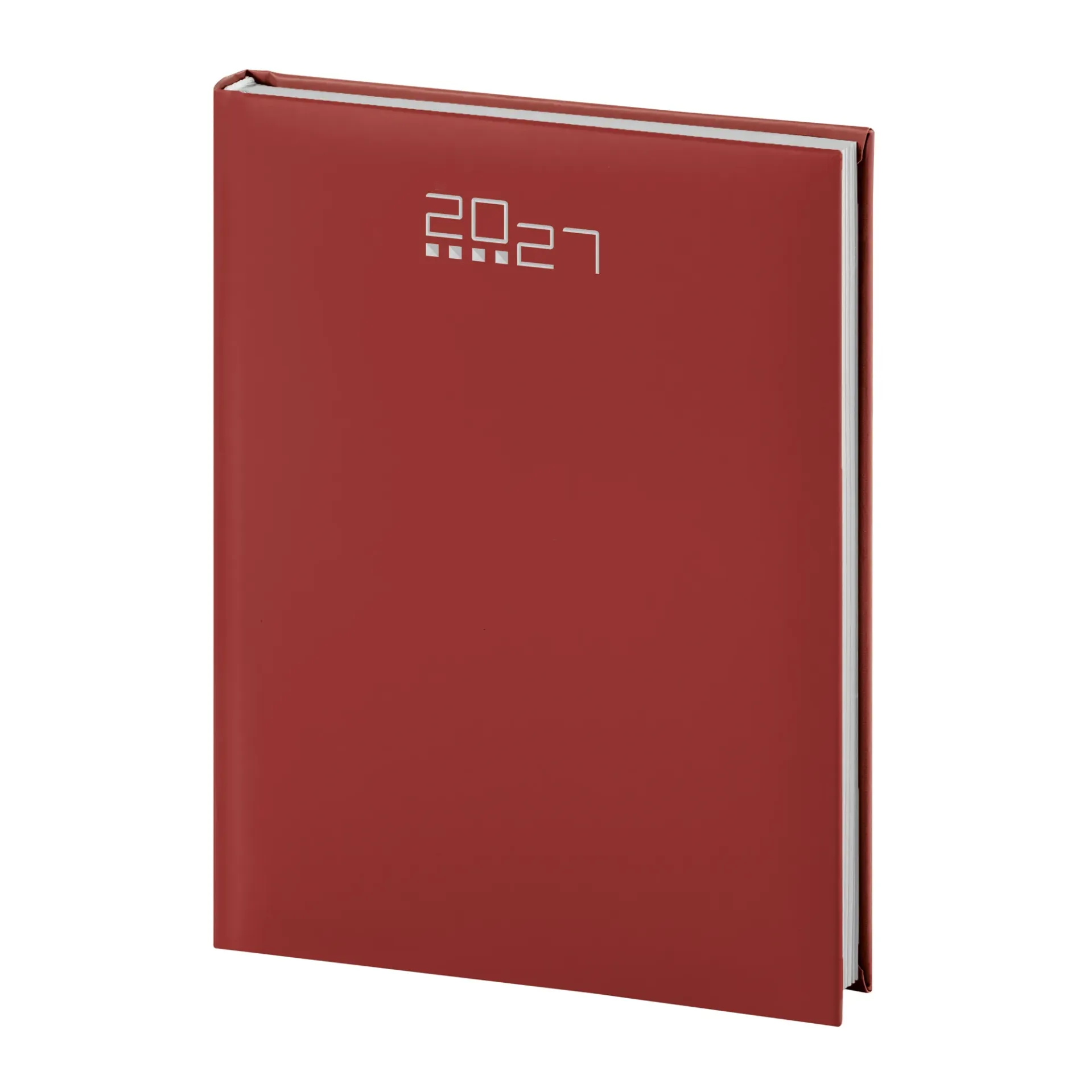 Agenda Settimanale (Rosso scuro)
