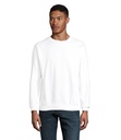Felpa spazzolata bianca 280 unisex 80% cotone 20% poliestere riciclato certificato GRS