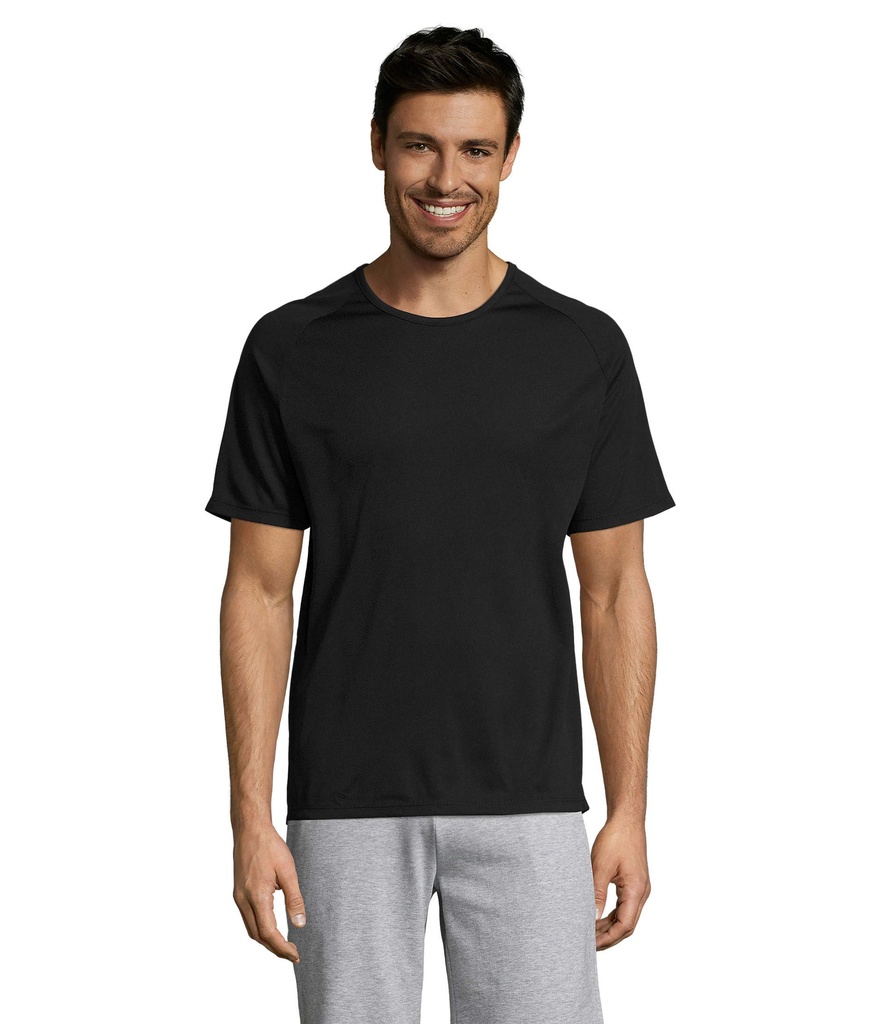 T-shirt colorata 140 uomo m/c girocollo - poliestere traspirante