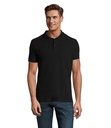 Polo colorata 180 uomo m/c - cotone piquè pettinato - 2 bottoni in tinta (XS/4xl/5xl solo per alcuni colori)