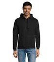 Felpa colorata 280 unisex con cappuccio - policotone 50/50 - tasca a marsupio - solo alcuni colori