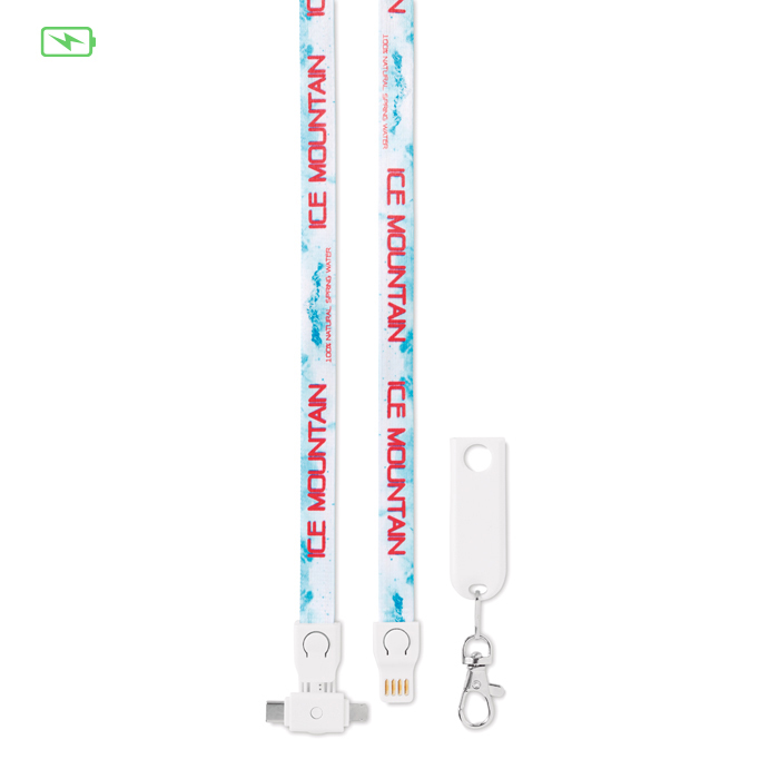 Cavo di carica [3 in 1] e lanyard per sublimazione