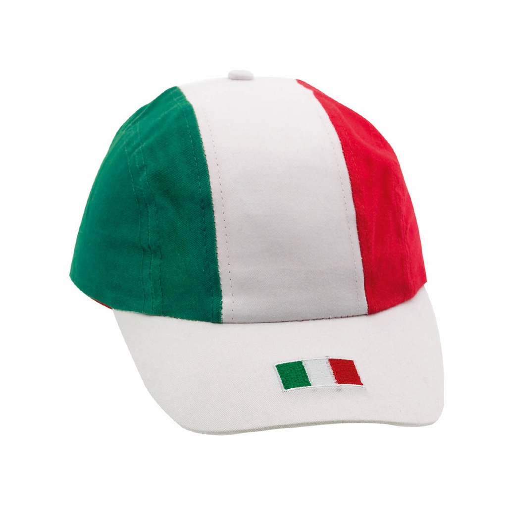 Cappellino 5 pannelli. Italia