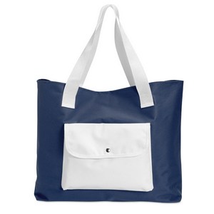 Borsa spiaggia bicolore