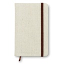 Notebook con cover in canvas