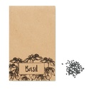 Semi di basilico in bustina artigianale