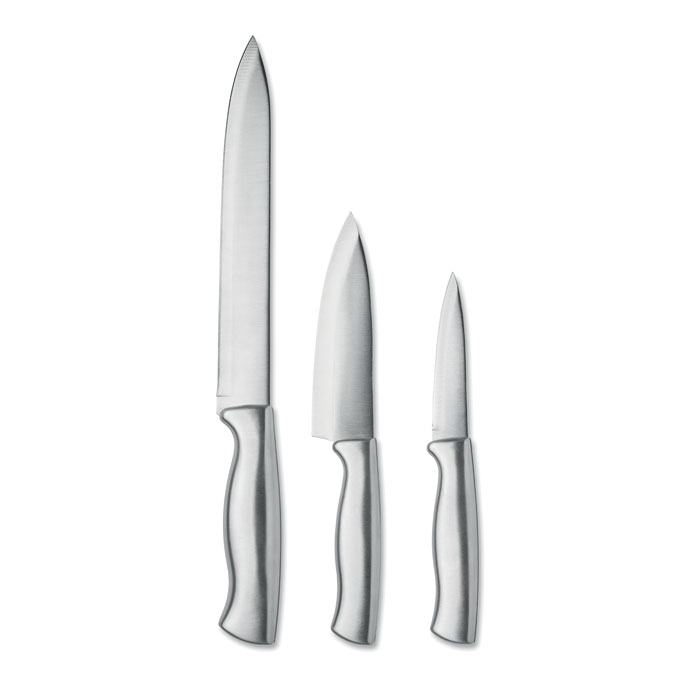 [MO3203-14] Set 3 coltelli in acciaio inox