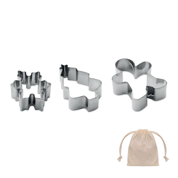 Set di tagliabiscotti natalizi