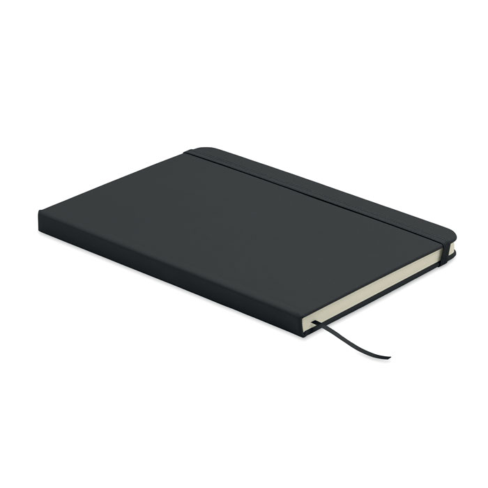 [MO3124-03] Notebook A5 in PU riciclato (Nero)