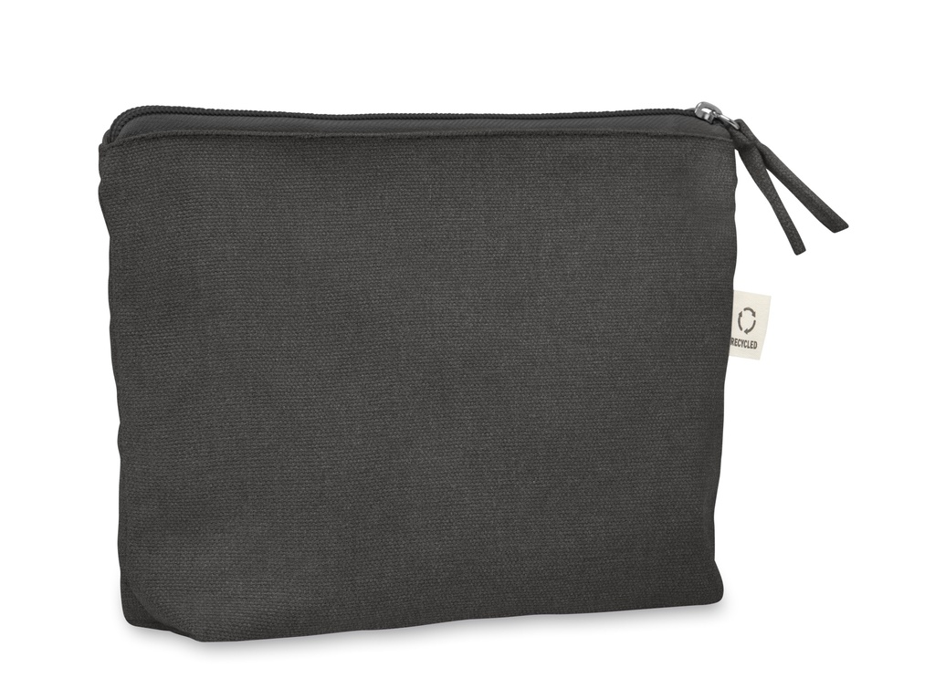 [MO2274-03] Borsa cosmetica in policotone (Nero)