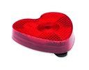 Riflettore luminoso a forma di cuore