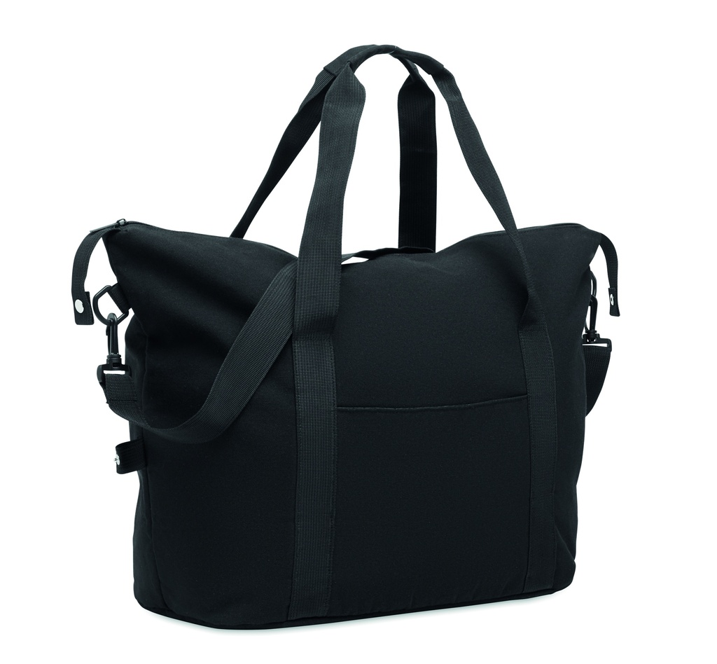 Borsa da weekend realizzata con materiale riciclato.