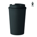 Bicchiere termico a doppia parete in pla da 350 ml