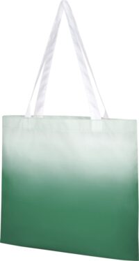 Borsa Shopper Sfumata verde 1